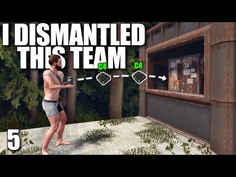 How a 26,192 hour Solo Veteran Dismantles a Team in Rust...