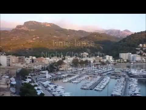 Port Soller, Mallorca, Spain - Early Evening time-lapse