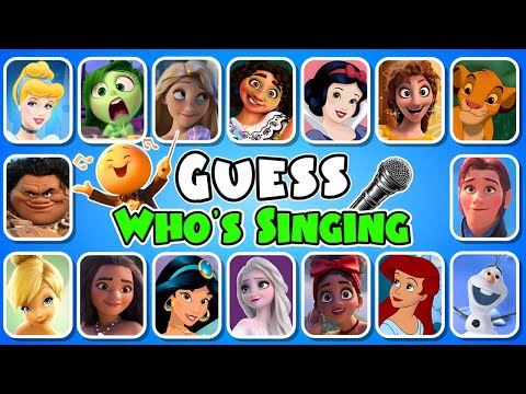 Guess Who's Singing? Guess 100 Disney Princesses | Disney Princess Song Quiz | Elsa, Mirabel, Ariel