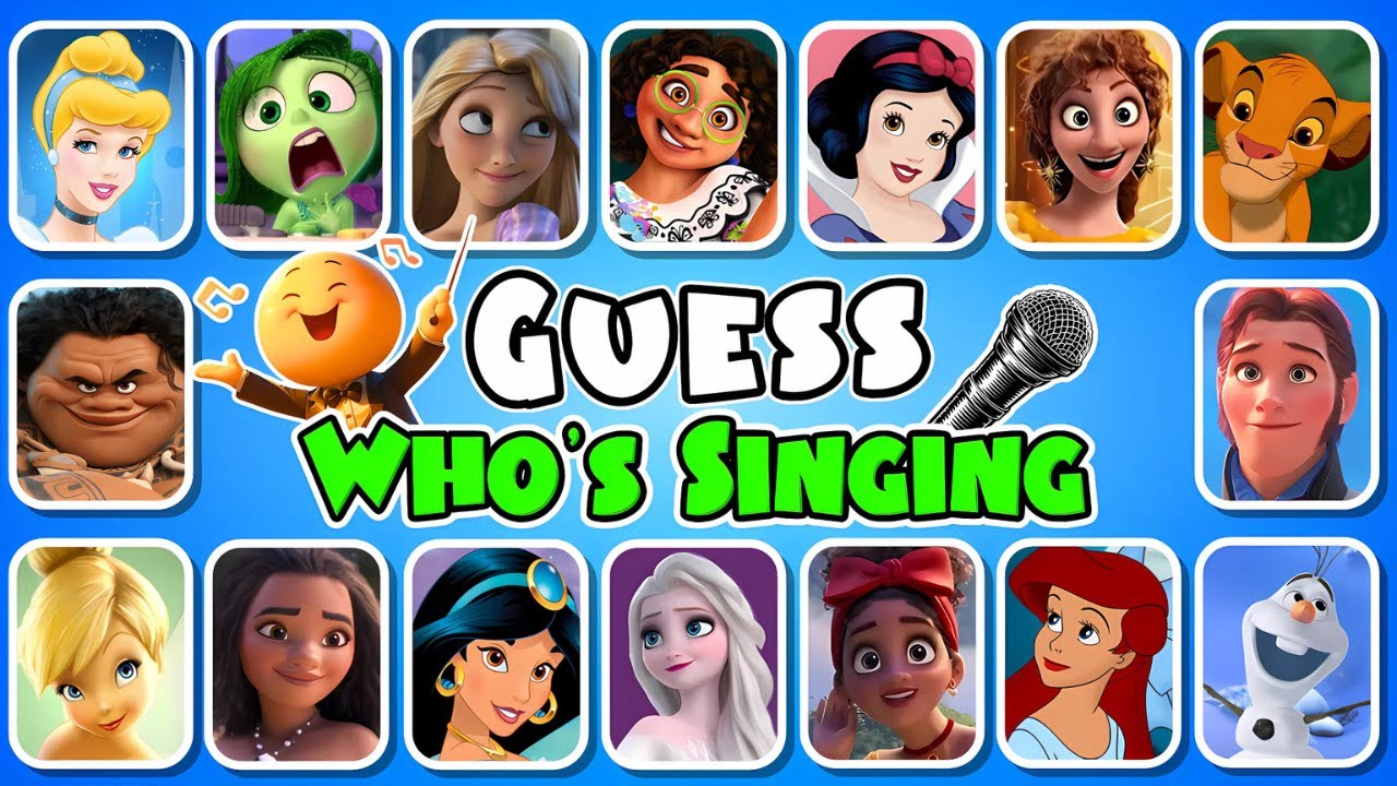 Guess Who's Singing? Guess 100 Disney Princesses | Disney Princess Song Quiz | Elsa, Mirabel, Ariel