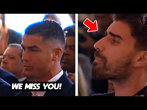 Cristiano Ronaldo Sheds Tear at Diogo Jota Tribute Ceremony 😢❤️