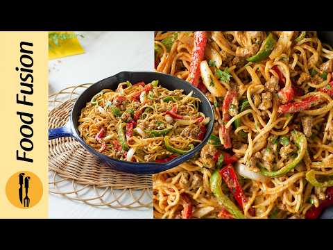 Fajita Spaghetti Recipe By Food Fusion