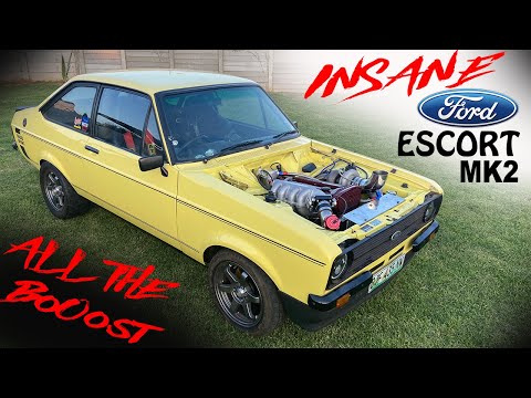 MENTAL 550HP Ford Escort MK2 is ALIVE 🤯 | 1.8BAR (26PSI) BoOost | Built Mazda FE TURBO | Prep & Tune