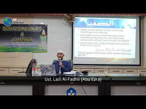 Daurah Tajwid 2019 - 030 Sifat Huruf Shafir الصفير
