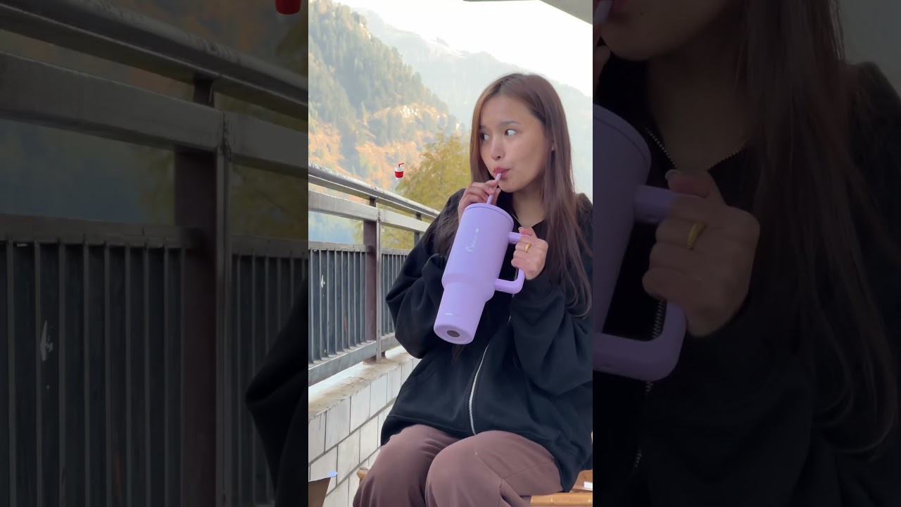 Unboxing my new tumbler #tumblr #aesthetic #cutethings #sipper #waterbottle #bottelcraft