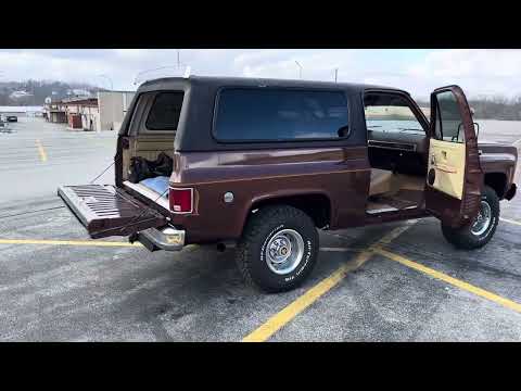 1978 Chevrolet K5 Blazer Custom Deluxe 4x4