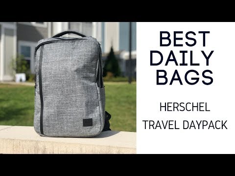 Herschel Travel Daypack Review - Slim 20L Work Travel Backpack