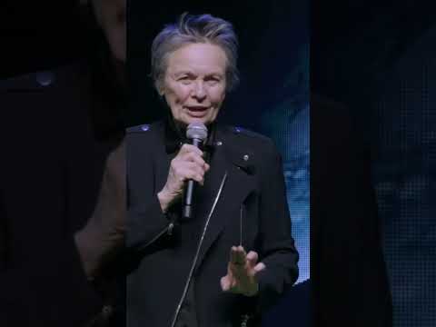 Navigating the mind's serene waters with Laurie Anderson