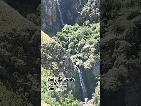 Siete Saltos de Los Molles, San Luis Argentina.