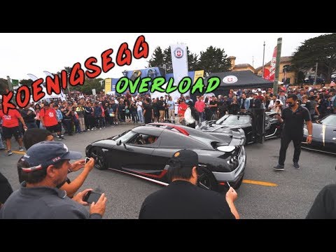 Koenigsegg  Overload on Cannery Row Video