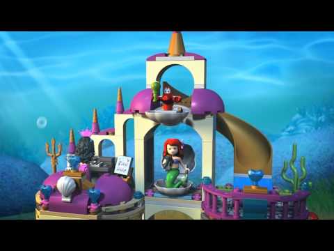 Конструктор Bl «Подводный дворец Ариэль» 10436 (Disney Princess 41063) / 383 деталей