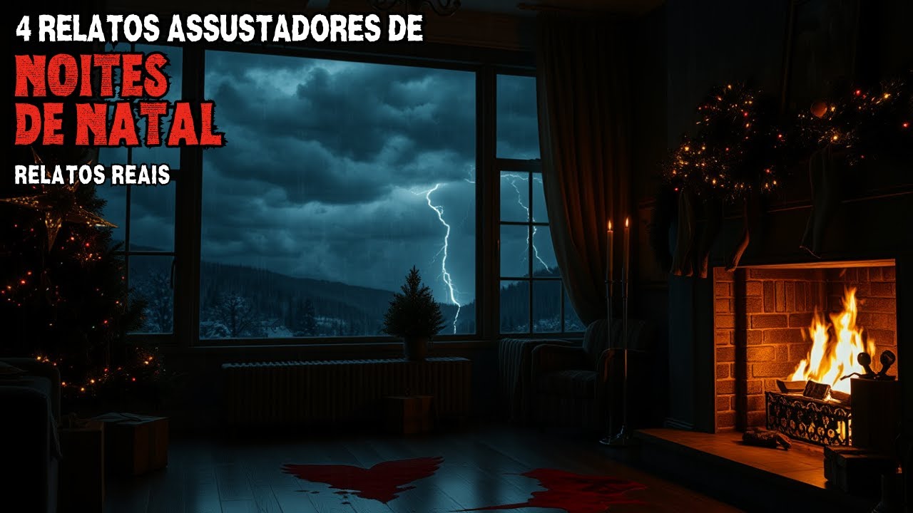 4 RELATOS ASSUSTADORES EM NOITES DE NATAL | RELATOS REAIS