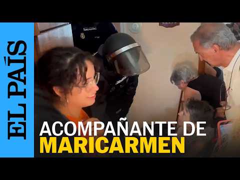 Una persona que acompañó a MARICARMEN antes del DESAHUCIO. «Hace seis meses caminaba por aquí»