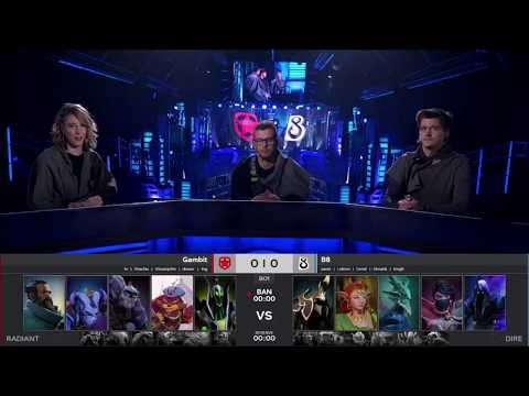 GAMBIT VS B8 - WePlay! Dota 2 Tug of War: Mad Moon - Group Stage