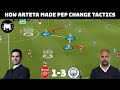 Tactical Analysis : Arsenal 1-3 Manchester City | A Good Performance Undone By Errors |