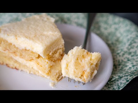 White Velvet Cake Recipe