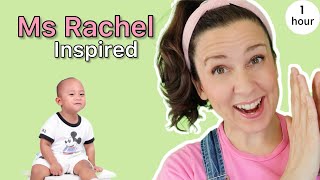 Learning to talk with thirdy - Preschool Activities - Inspired from Ms rachel #babythirdy