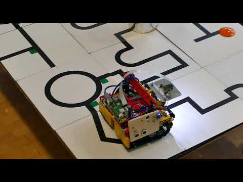 Robocup Rescue Line team πthon πraten (former Freewin 2.0), 4. run
