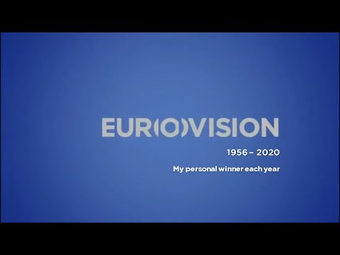 Eurovision 1956-2020 - My personal winner each year