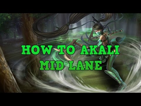 Akali Guide: How To Mid Lane/Snowball As Akali - Professor Akali