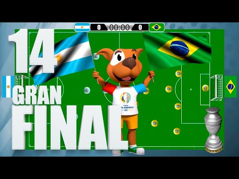 ¡GRAN FINAL! Mini Copa América 2020 Final de infarto