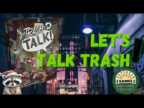 Let's Talk Trash! Daydream Games Board Game Society Review