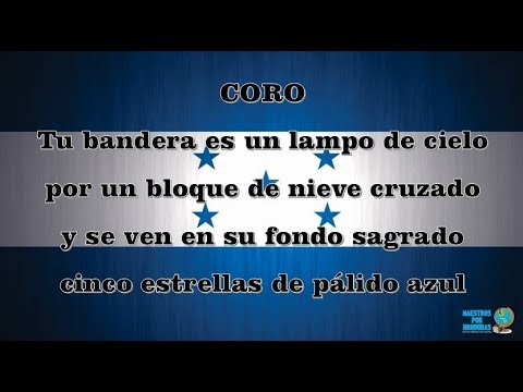 Letra del Himno Nacional de Honduras-COMPLETO