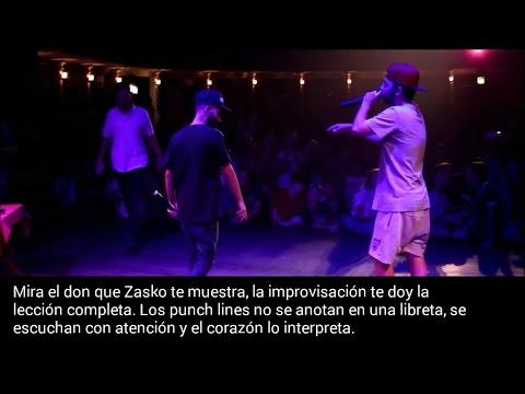 ZASKO vs ANTE, SUBTITULADA. Semifinal, The Rhyme