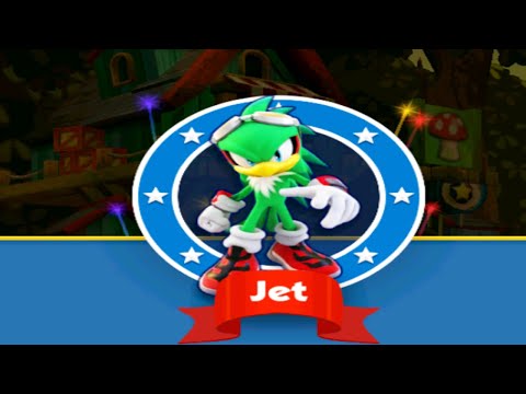 Sonic Dash - JET New Character Unlocked and Fully Upgraded - All Boss Battle Eggman & Zazz Gameplay