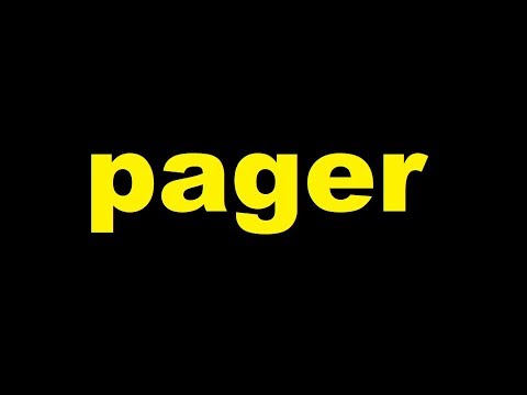 pager - sound effect
