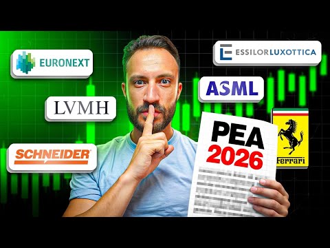 Les 7 MEILLEURES actions PEA pour 2026 (mes critères)