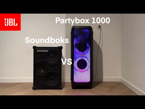 Soundboks 3 vs Jbl Partybox 1000 sound test comparison 🔊🔥