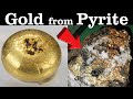 How To Get Gold from Pyrite (Iron Sulfide) #ask Jeff Williams