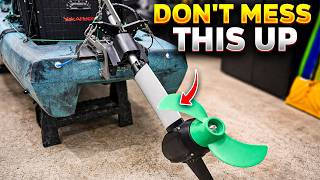 The RIGHT Way to Install a Stern Motor on Your Kayak