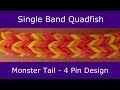 Monster Tail® Single Band Quadfish Bracelet by ...