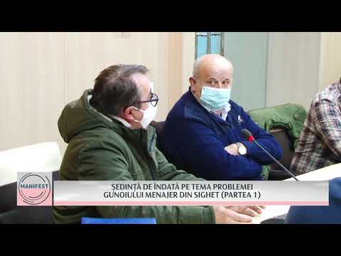 MANIFEST p2  ȘEDINȚĂ DE ÎNDATĂ PE TEMA PROBLEMEI GUNOIULUI MENAJER DIN SIGHET PARTEA 1
