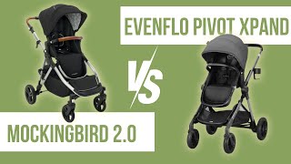 Mockingbird 2.0 Stroller vs. Evenflo Pivot Xpand Comparison