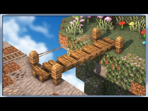 Minecraft | 10 Bridge Building Ideas | How to Build a Bridge Tutorial