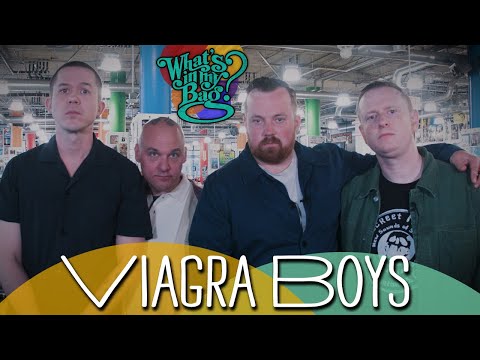 Viagra Boys' “What’s In My Bag?” | Amoeba Music