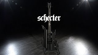 Video thumbnail for Schecter Synyster Custom, Gloss Black w/Silver Pin Stripes | Gear4music demo by Gear4music Guitars