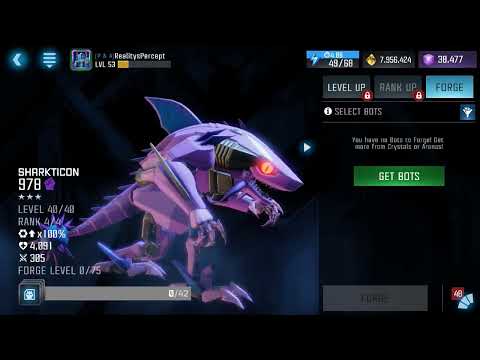 Transformers: Forged To Fight - Sharkticon Brawler Full Body Model 1/3