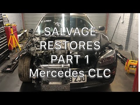 Thumbnail for Salvage Restores   Part 1   Mercedes CLC 2009 1 8 Kompressor by Vehicle