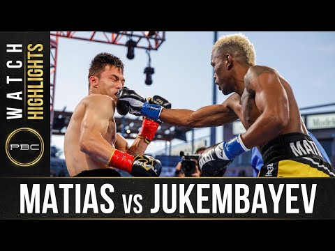 Батыржан Джукембаев – Сабриэль Матиас / Jukembayev vs. Matias