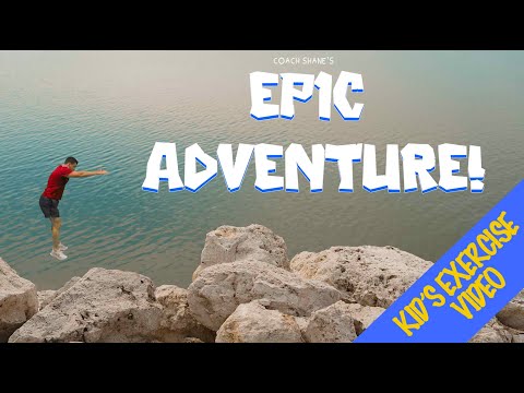 Coach Shane's Epic Adventure | Mini Monstars | Kids Exercise Video