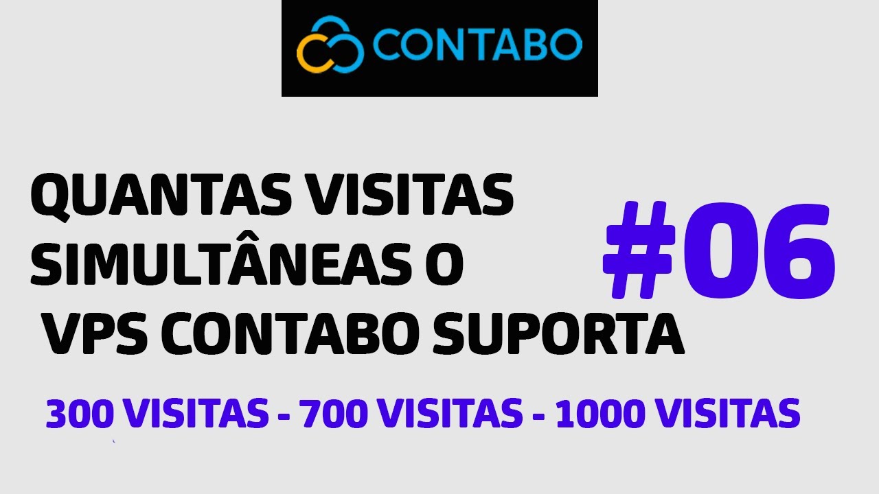 Quantas visitas simultâneas o servidor VPS mais barato da Contabo Suporta  - Contabo #06