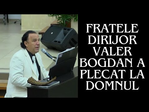 Fratele dirijor Valer Bogdan a plecat la Domnul