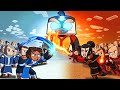 AVATAR Water vs Fire - TOWER DEFENSE! (Minecraft)