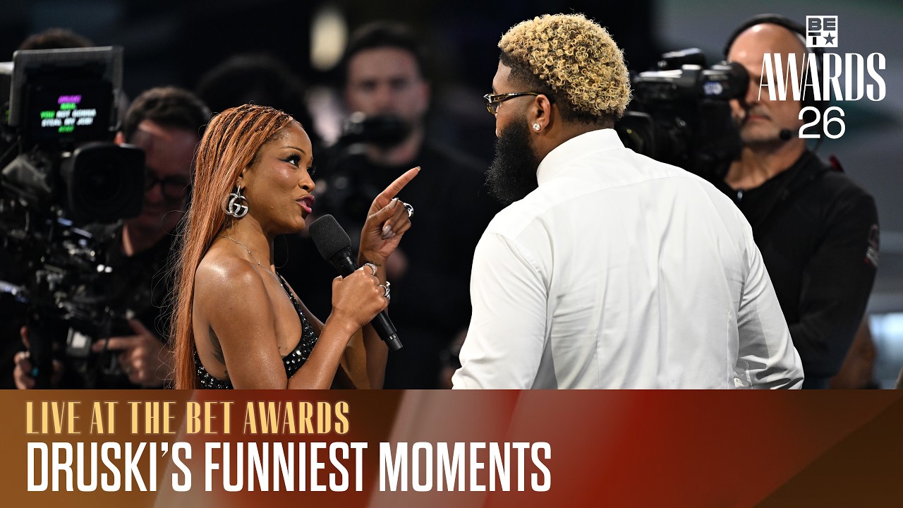 Druski's Hilarious Crowd Moment With Keke Palmer & Ray J | BET Awards '26