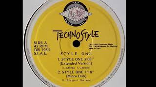 Technostyle - Style One (Extended Version) (A1)