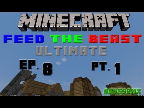 Minecraft FTB Ultimate in co-op Ep.8 parte 1/4 - Macchinerizziamoci!
